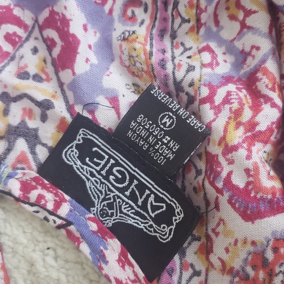 Colorful Patterned Mini Dress - Picture 7 of 7